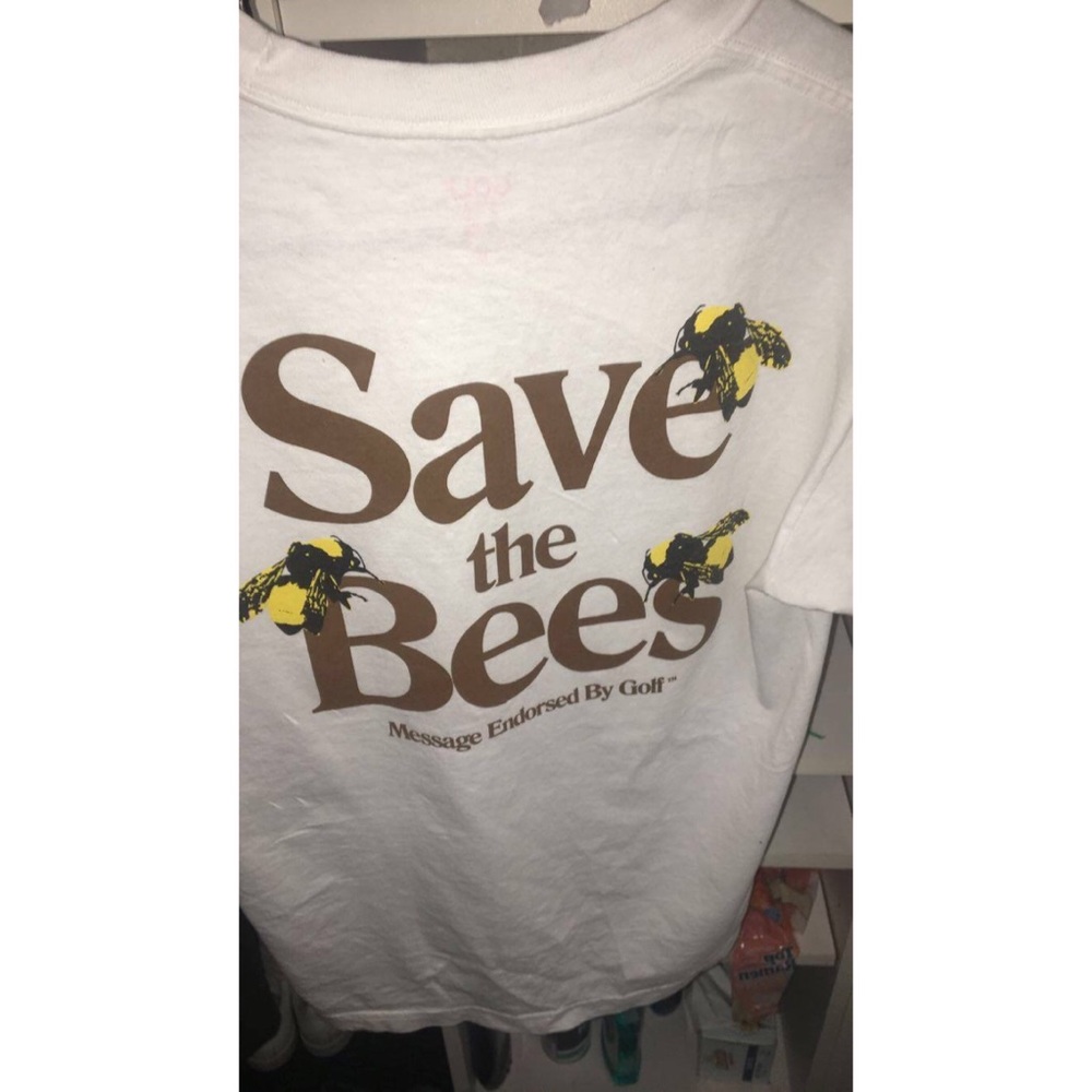 Limited Edition Golf Save the Bees Tee Size S